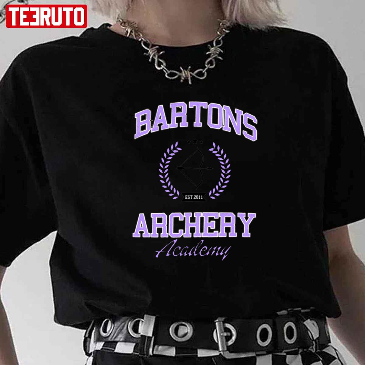 Bartons Archery Hawkeye Avengers Inspired By Marvel Movie Unisex T-Shirt