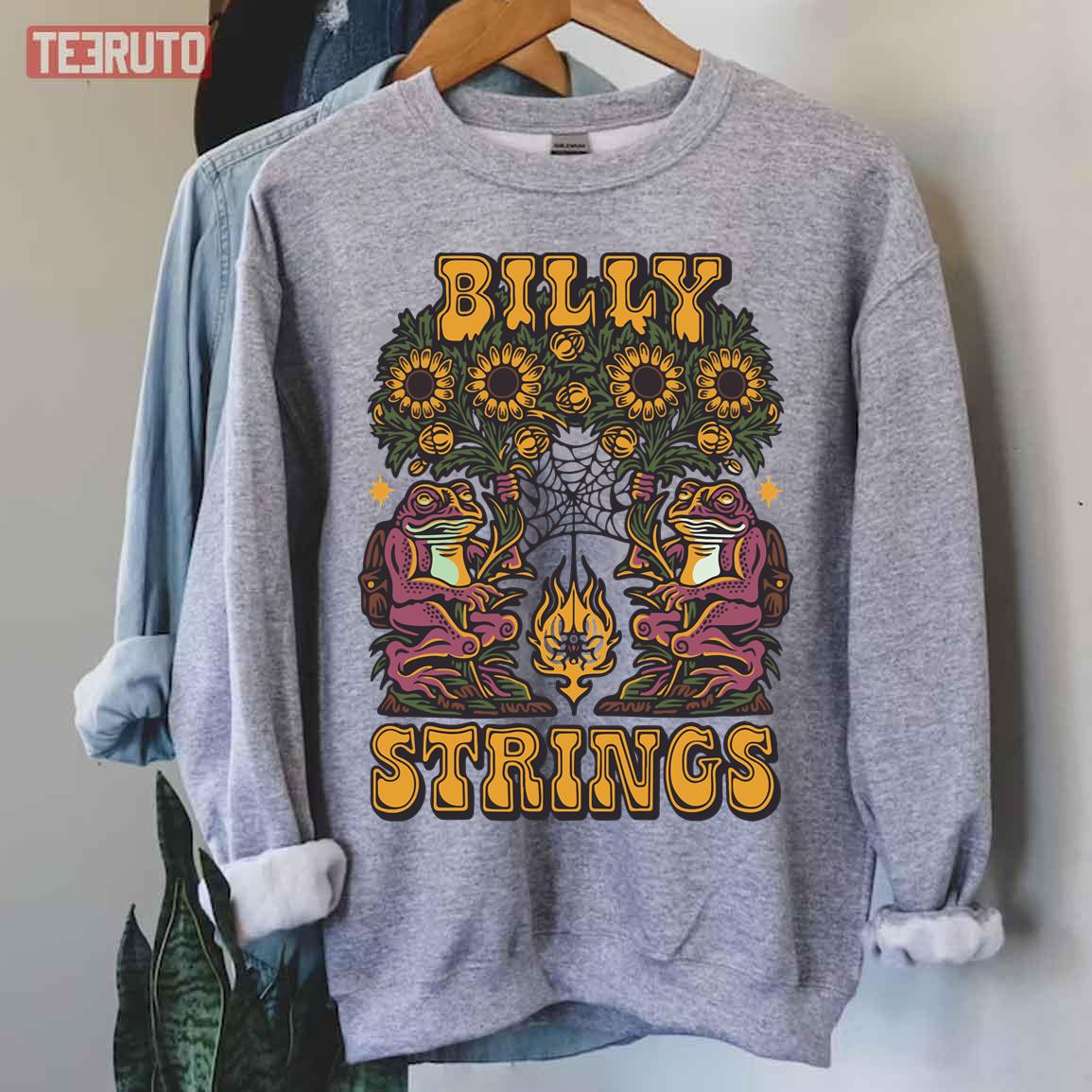 Billy Strings Fall Winter 2021 Sunflowers Toad Unisex Sweatshirt