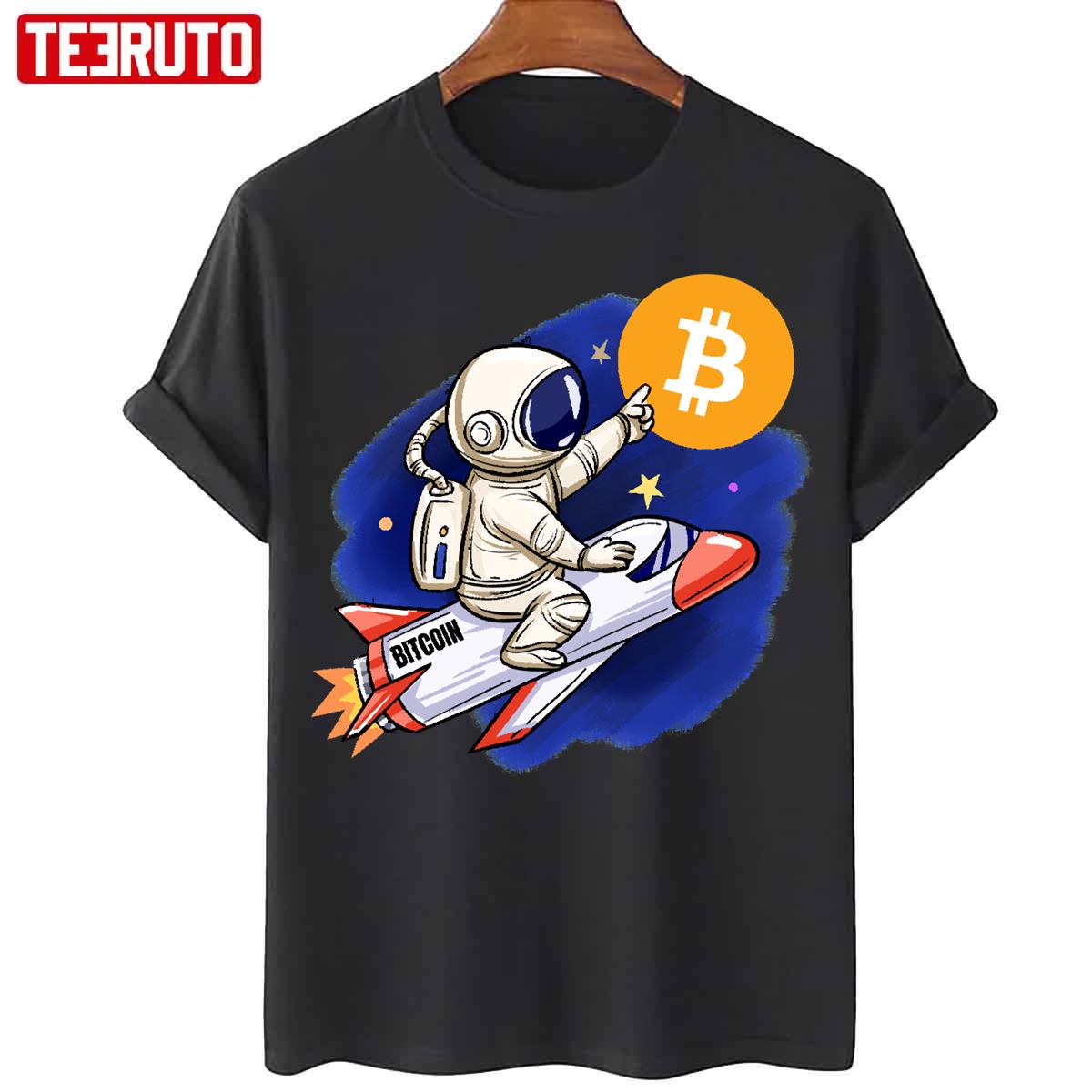 Bitcoin Astronaut Unisex T-Shirt