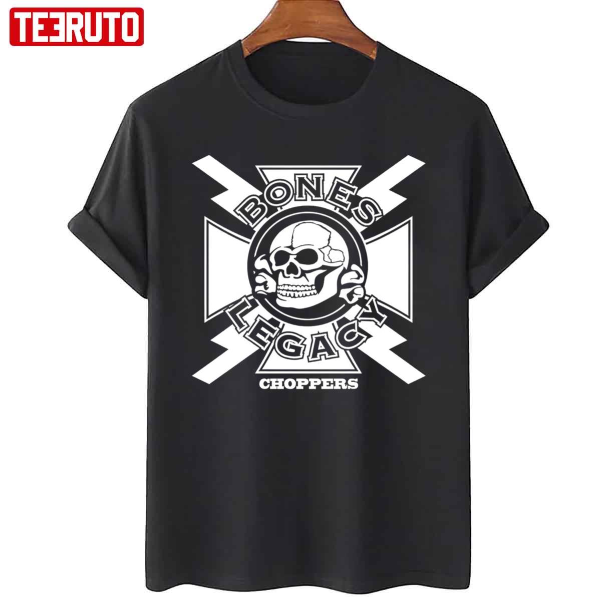 Bones Legacy Chopper Skull One Piece Anime Unisex T-Shirt
