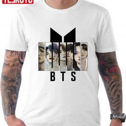 BTS Bangtan Boys Group Members Logo Fan Unisex T-Shirt