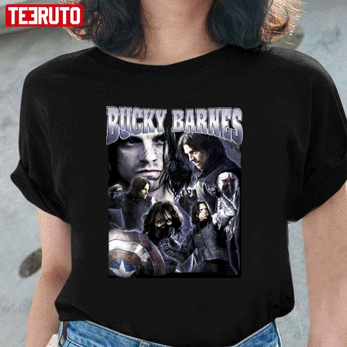 Bucky Barnes Winter Soldier Bootleg Vintage Unisex T-Shirt