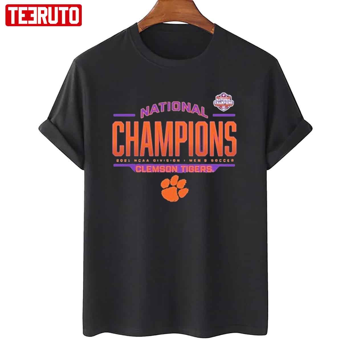 Clemson Tigers 2021 NCAA Soccer National Championship Unisex T-Shirt
