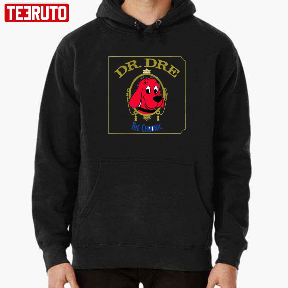 Clifford The Big Red Dog 2001 Dr Dre The Chronic Unisex Hoodie