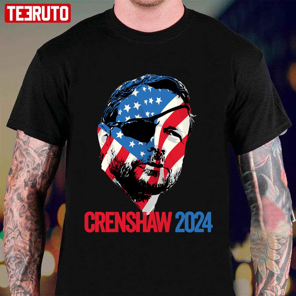 Dan Crenshaw 2024 America Flag Unisex Sweatshirt Teeruto