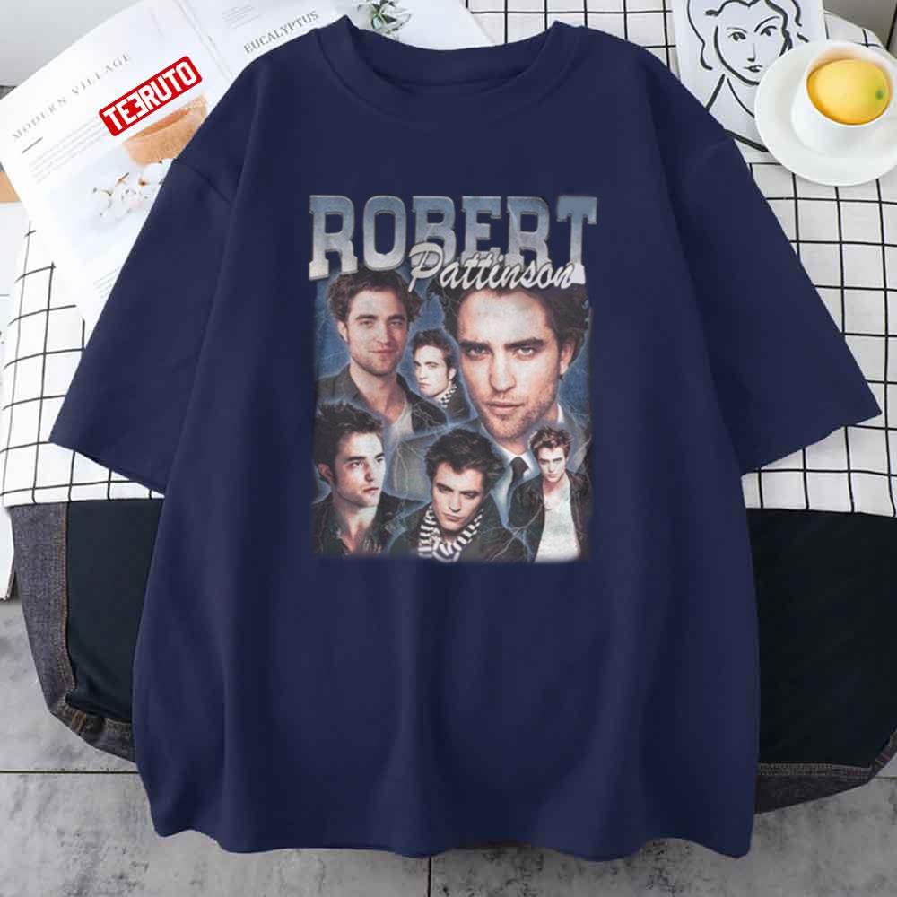Edward Cullen Robert Pattinson Twilight Bootleg 90s Unisex T-Shirt