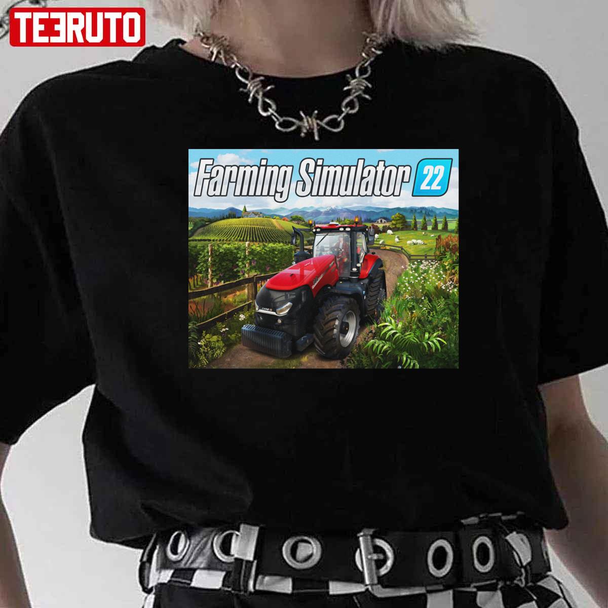Farming Simulator 22 Tractor Funny Unisex T-Shirt