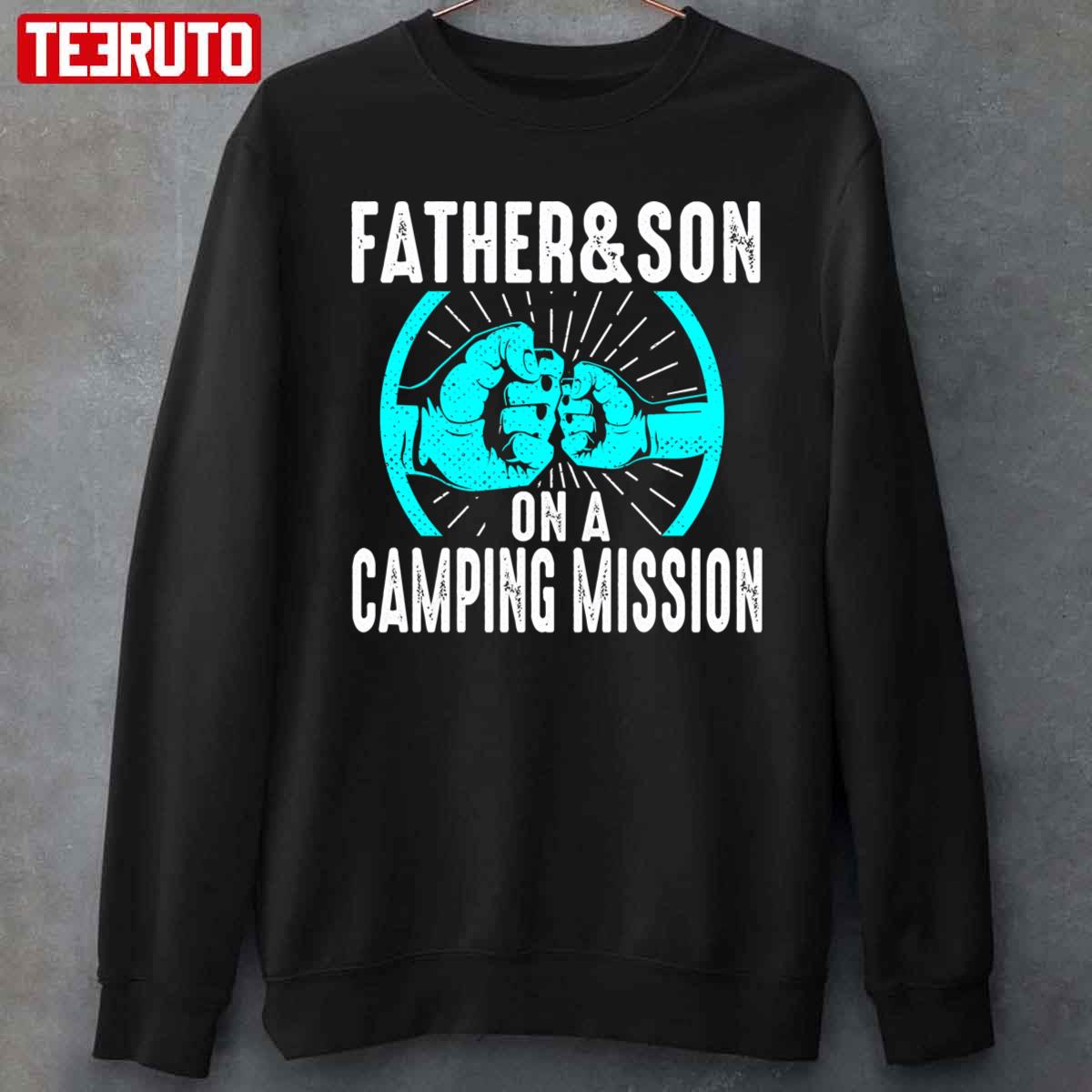 Father And Son Camping Outdoor Mountain Unisex T-Shirt