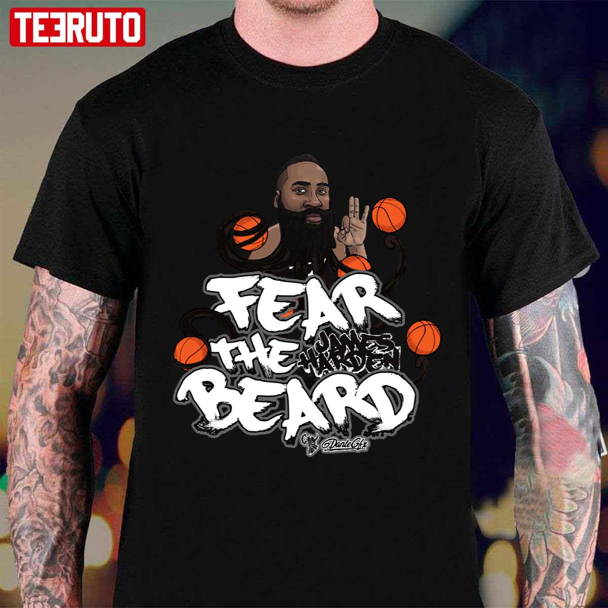 Fear The Beard Brooklyn Nets Unisex T-Shirt