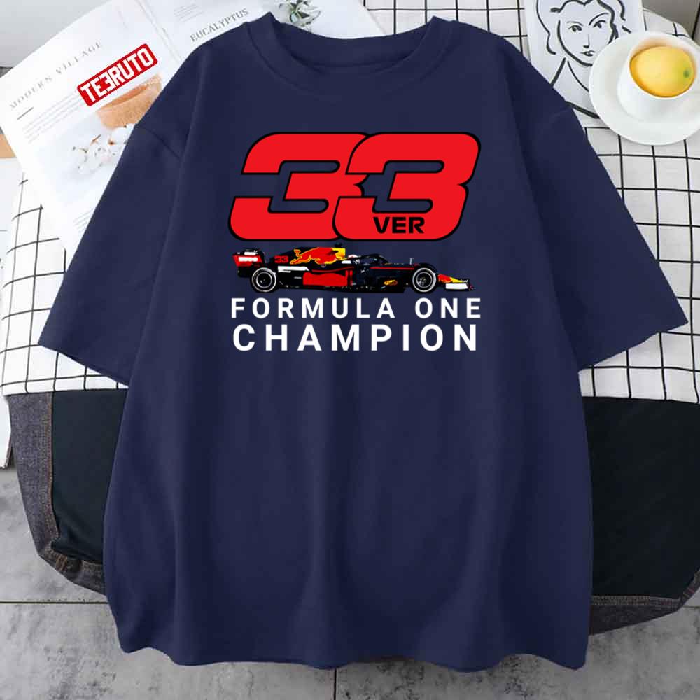 Formula One Champion Max Verstappen 33 Unisex T-Shirt