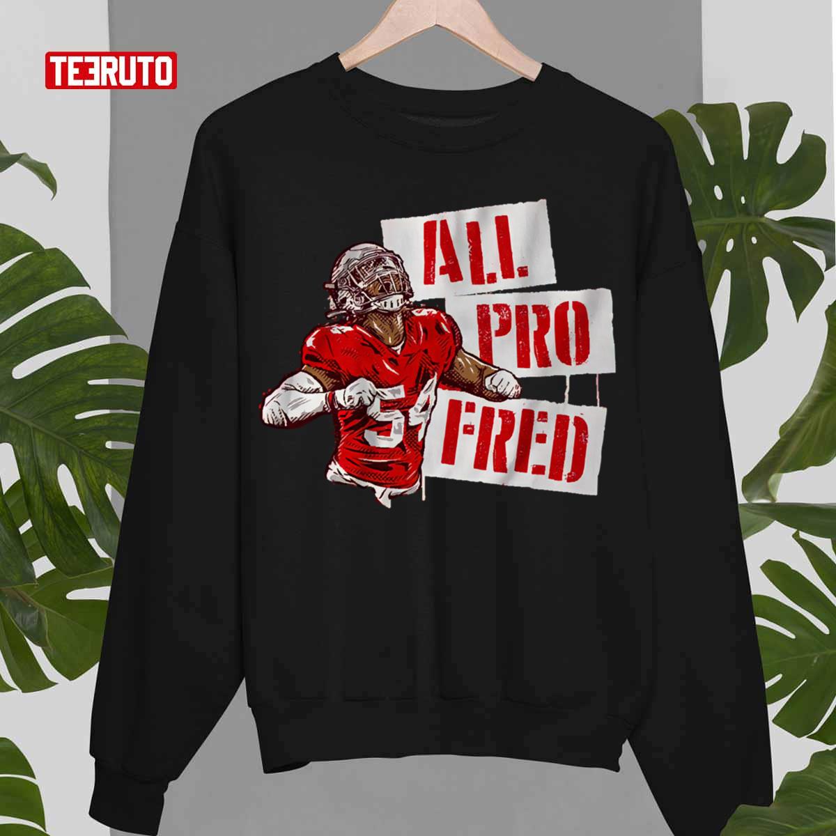 All Pro Fred Warner San Francisco 49ers Shirt - High-Quality Printed Brand