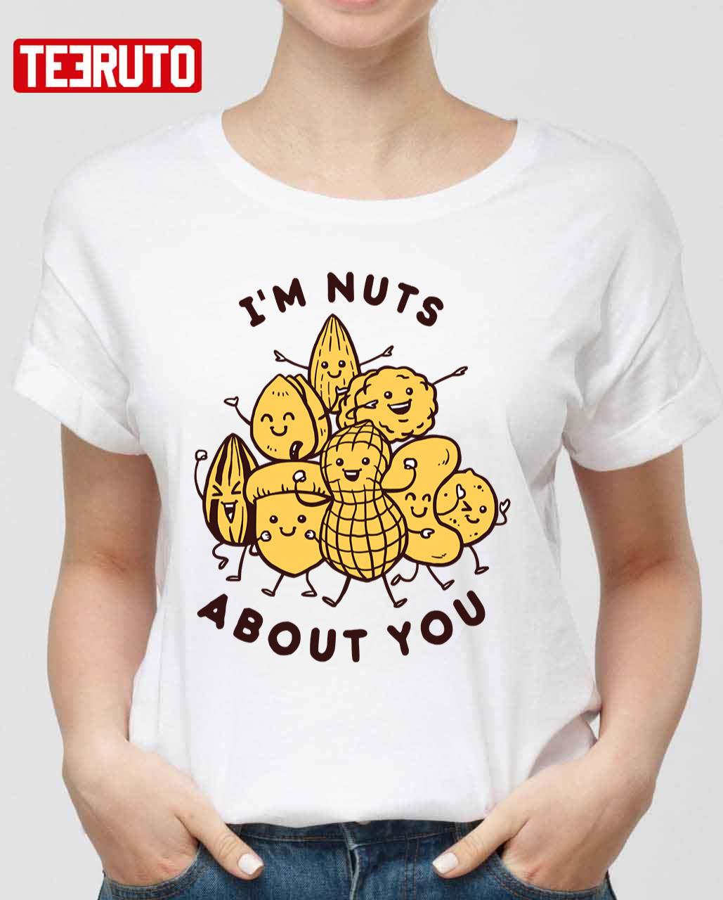 Funny Peanuts I’m Nuts About You Unisex Sweatshirt