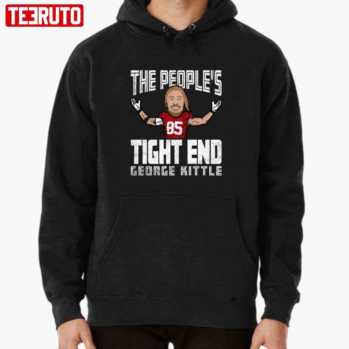 George Kittle Hoodie 3D The Faithful San Francisco 49ers Gift -  Personalized Gifts: Family, Sports, Occasions, Trending