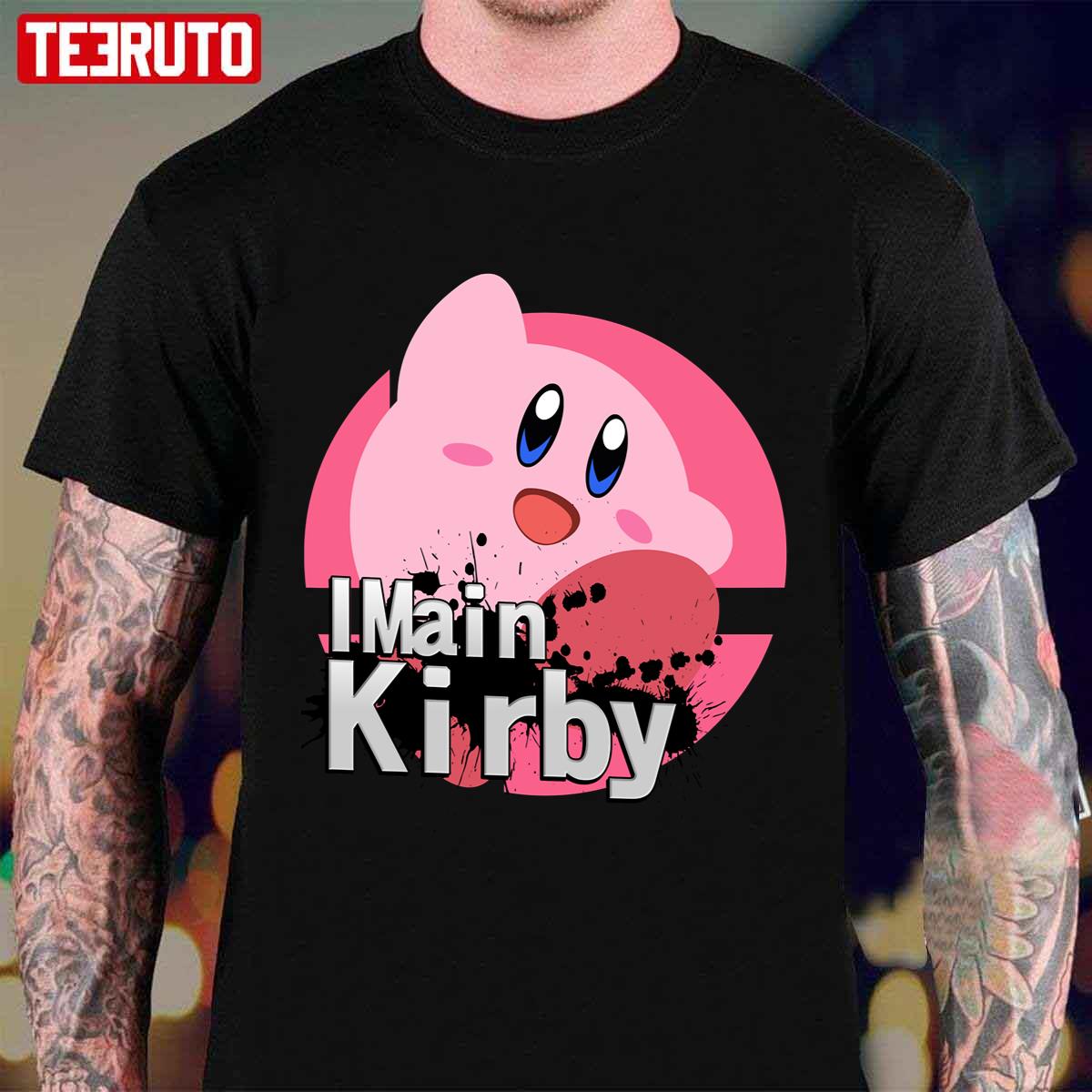 I Main Kirby Super Smash Bros Unisex T-Shirt