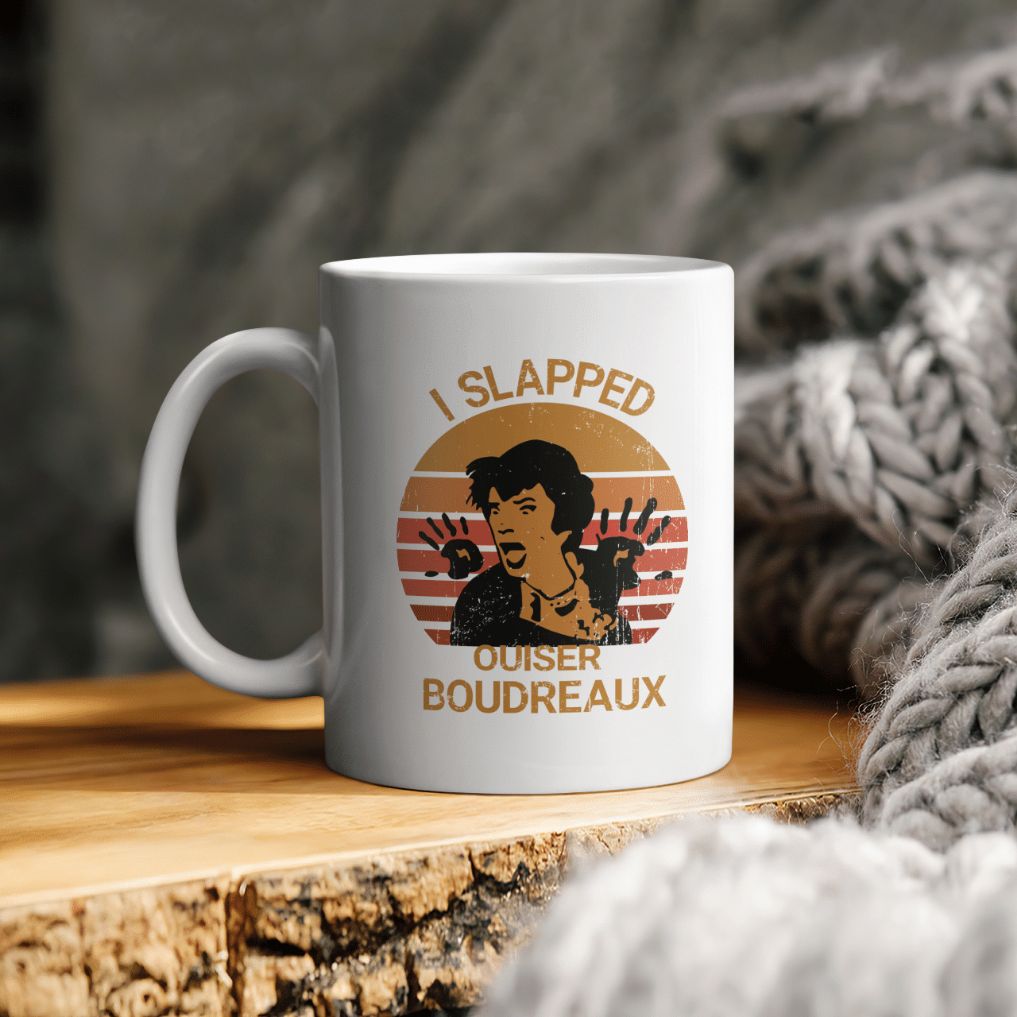 I Slapped Ouiser Boudreaux Vintage Ceramic Coffee Mug