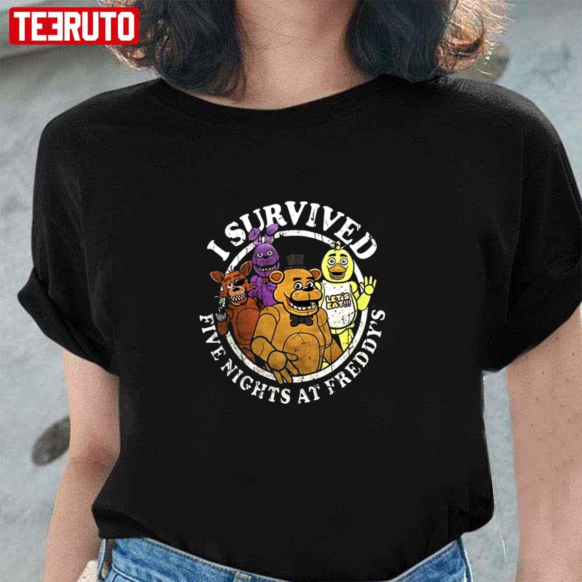 I Survived Five Nights at Freddy Unisex T-Shirt