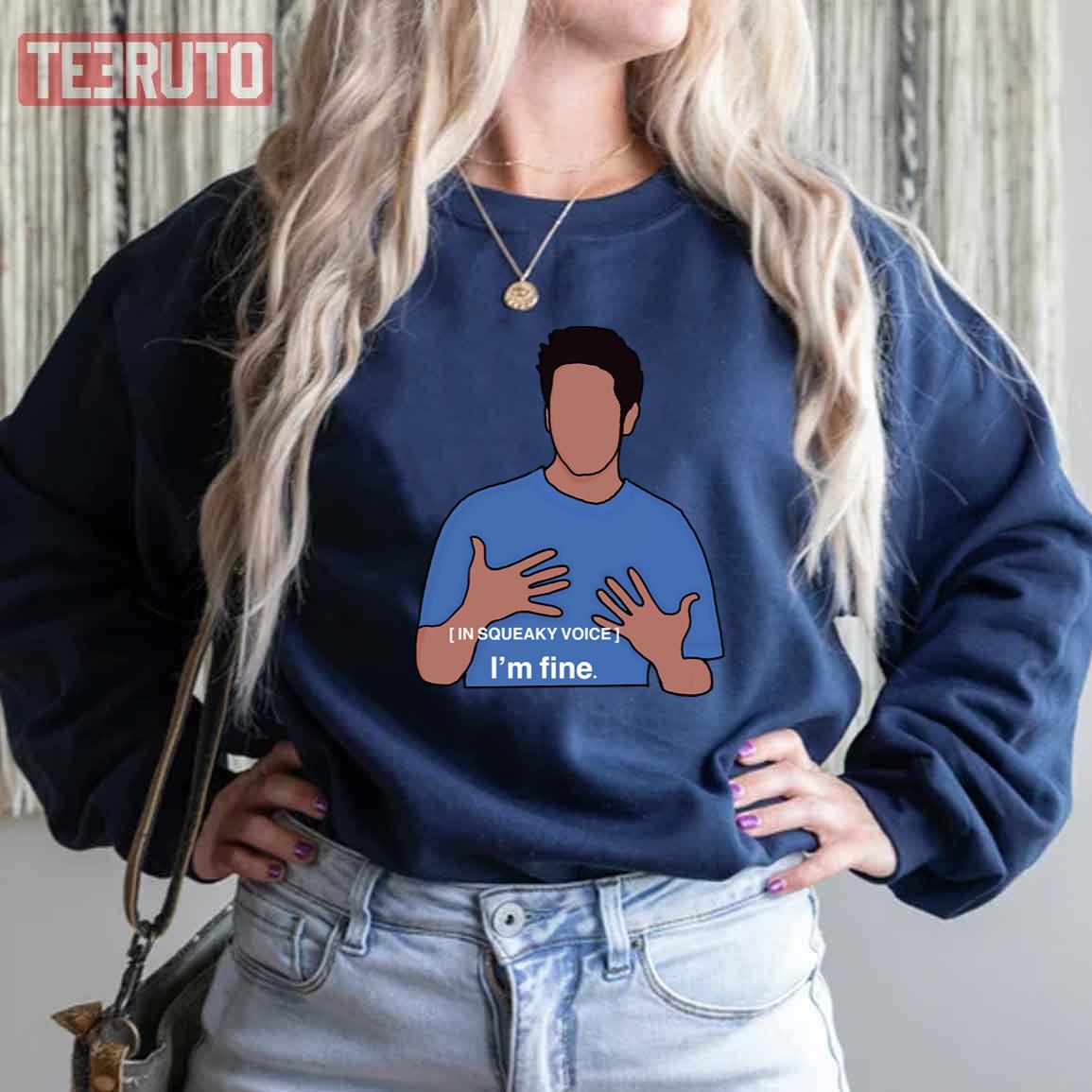I’m Fine Meme The Office Unisex Sweatshirt