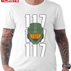 Infinite Chief 117 Halo Infinite Unisex T-Shirt