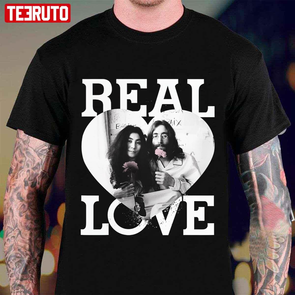 John Lennon Real Love Unisex Sweatshirt