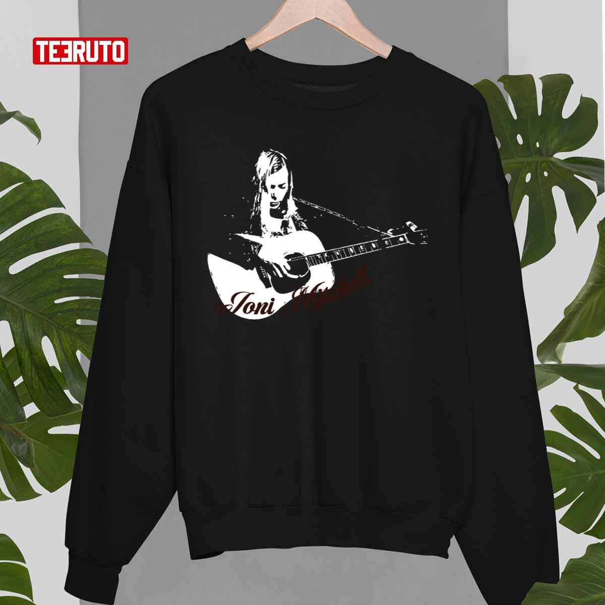 Joni Mitchell Illustration Art Unisex Sweatshirt