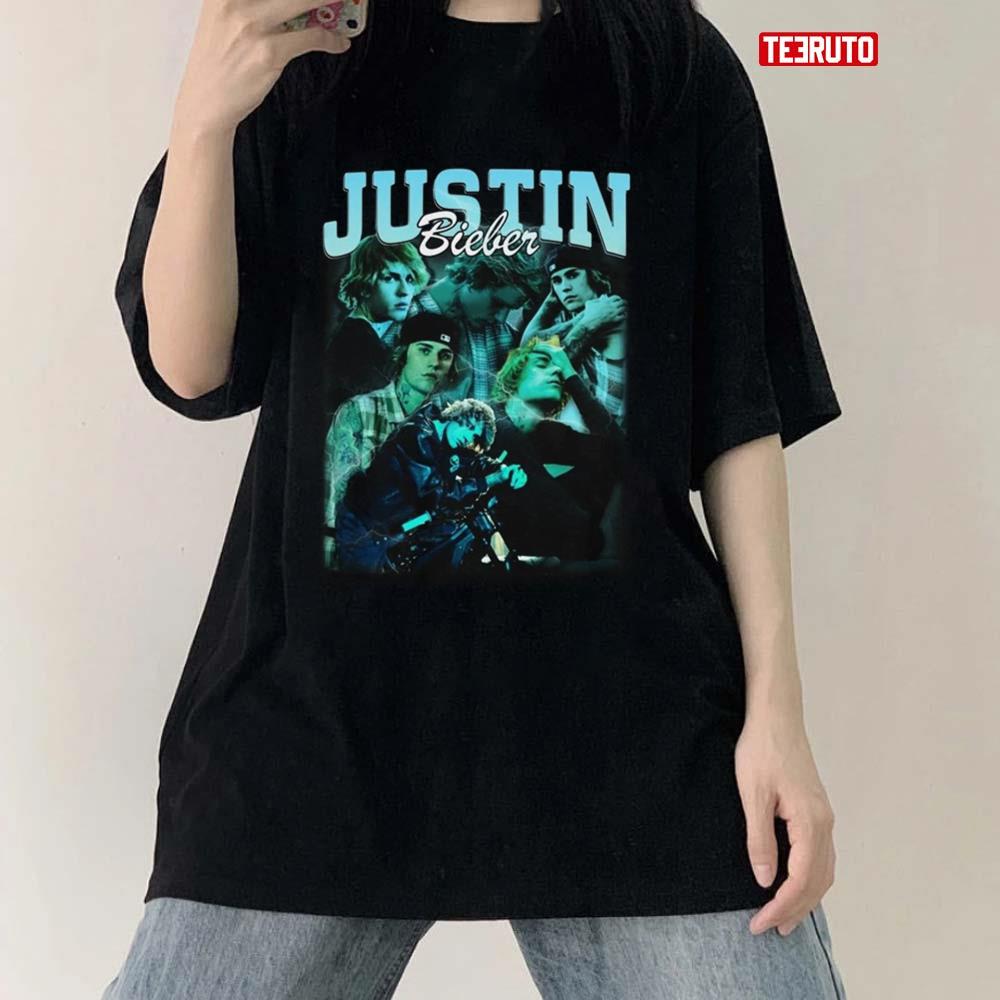 Justin Bieber Printed Graphic Rap Hip-Hop Bootleg Retro Unisex T-Shirt