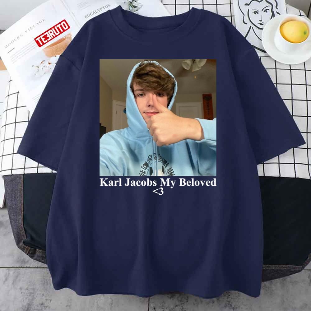 karl jacobs my beloved shirt