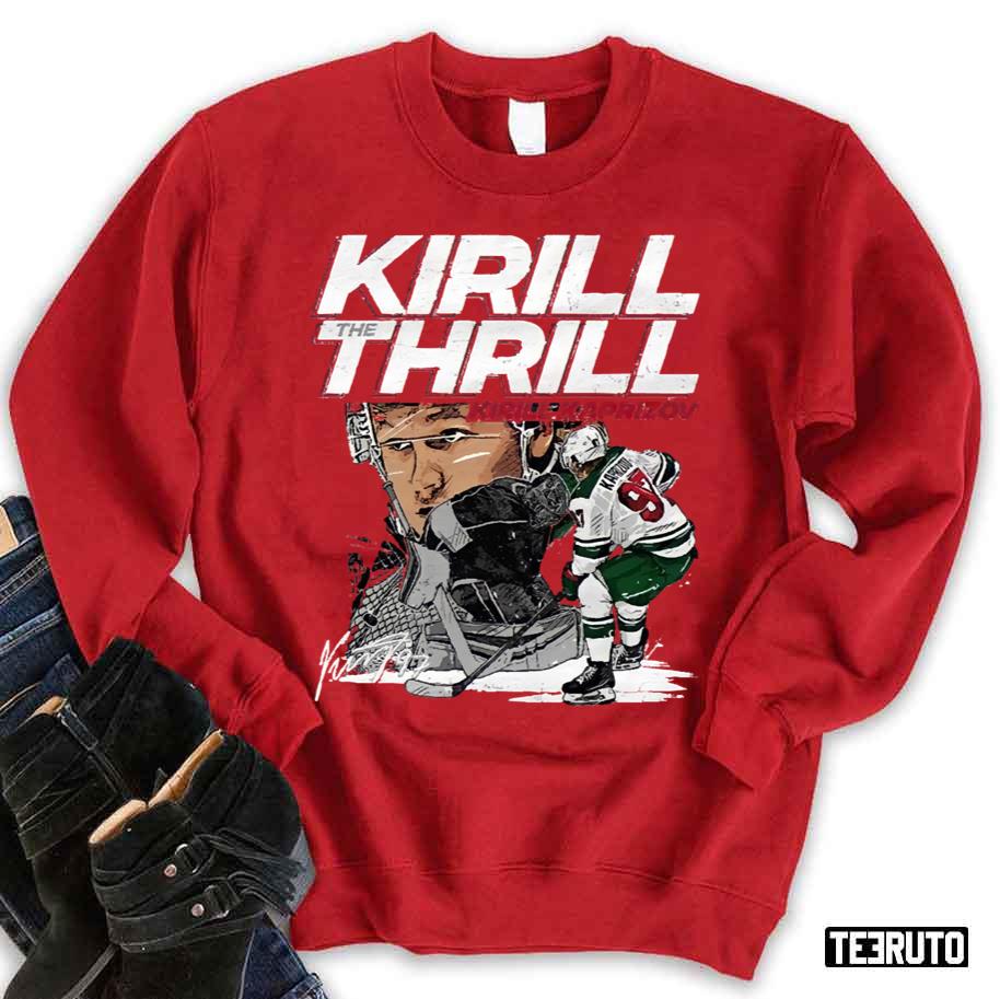 Kirill The Thrill For Minnesota Wild Unisex Sweatshirt