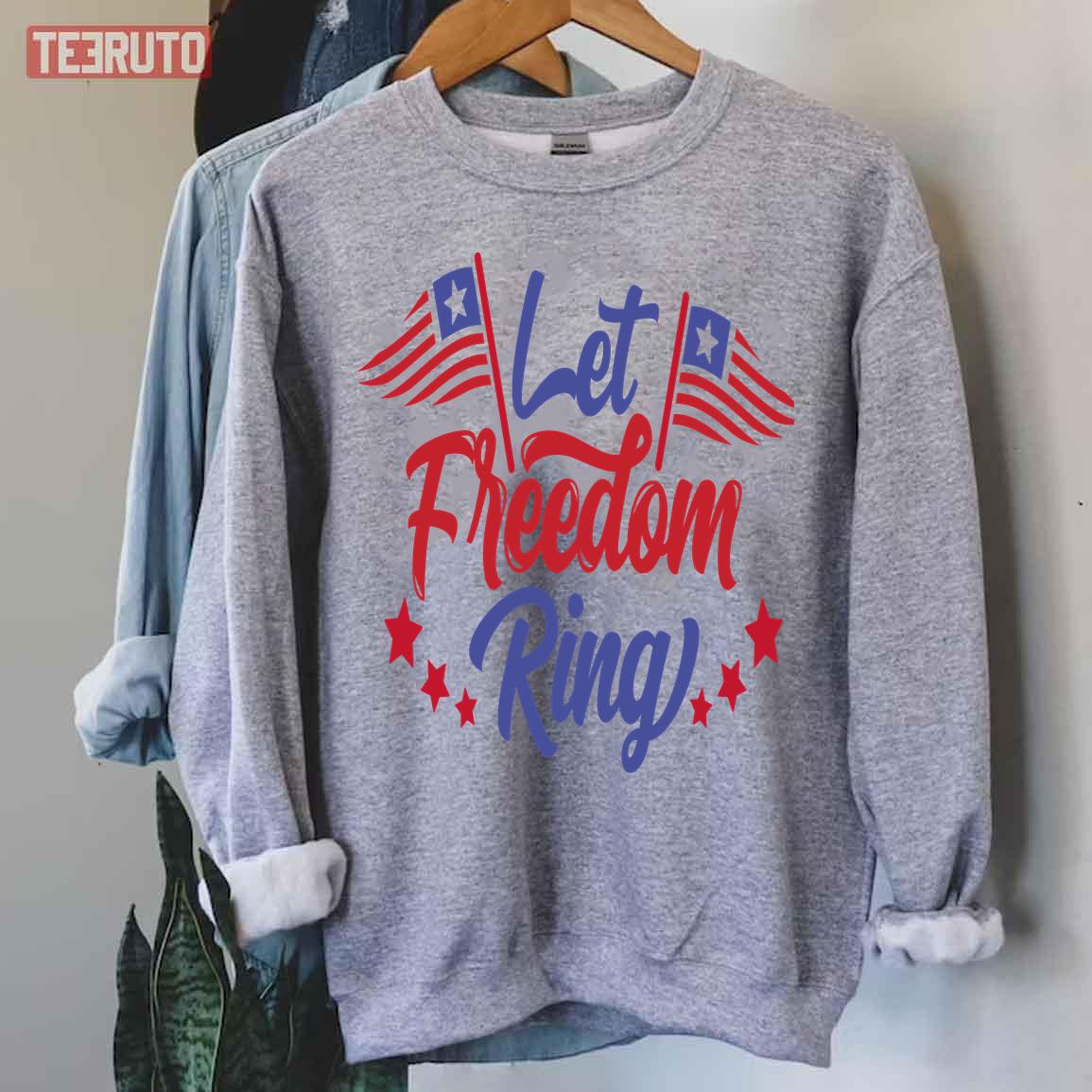 Let Freedom Ring Dreamscapes Unisex Sweatshirt