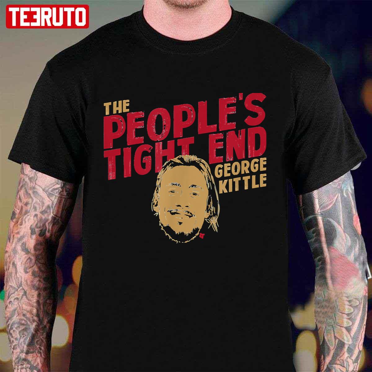 Licensed George Kittle The People Tight End Unisex T-Shirt