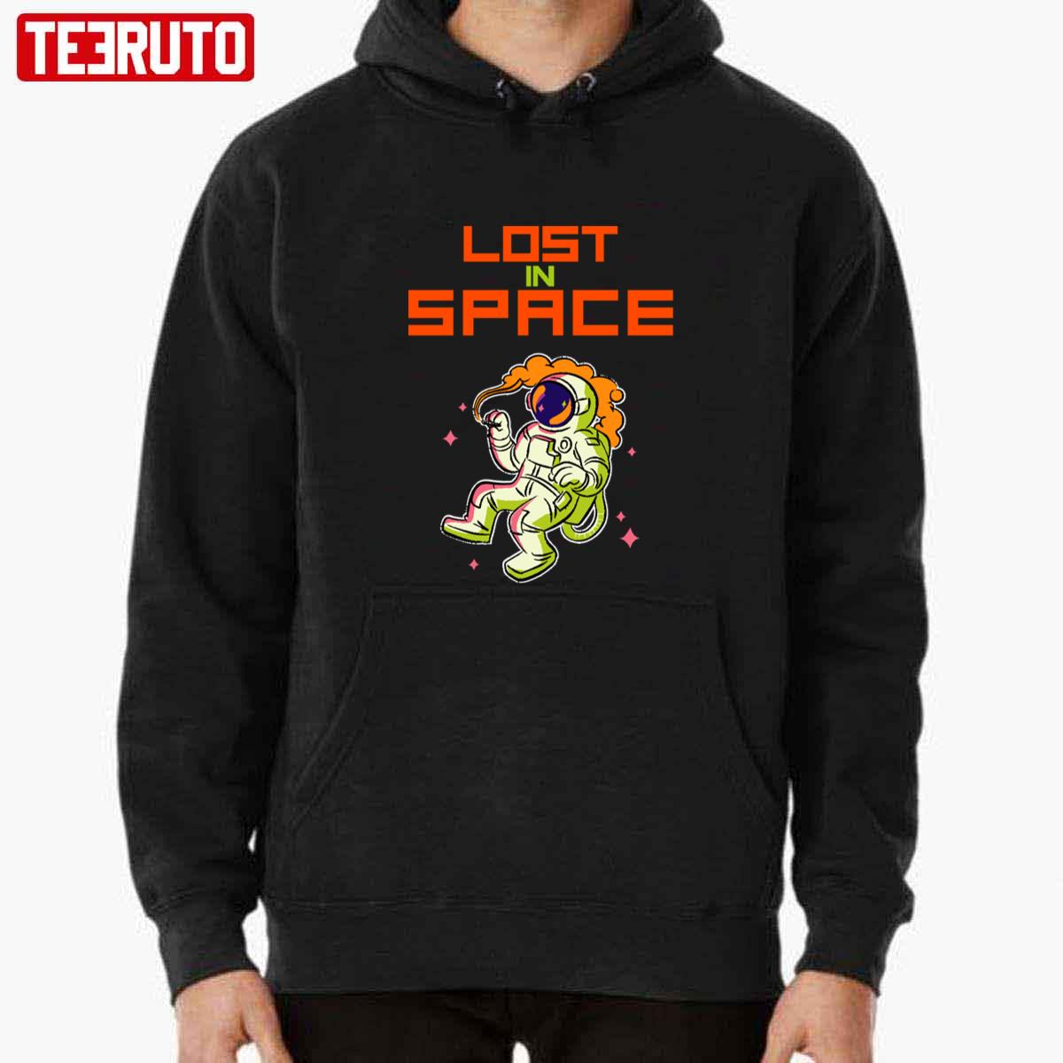 Lost In Space Astronaut Unisex Hoodie
