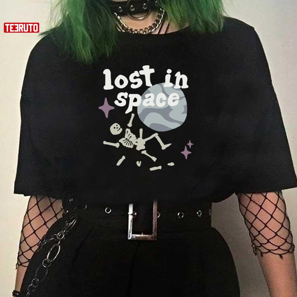 Lost in Space Skull Unisex T-Shirt
