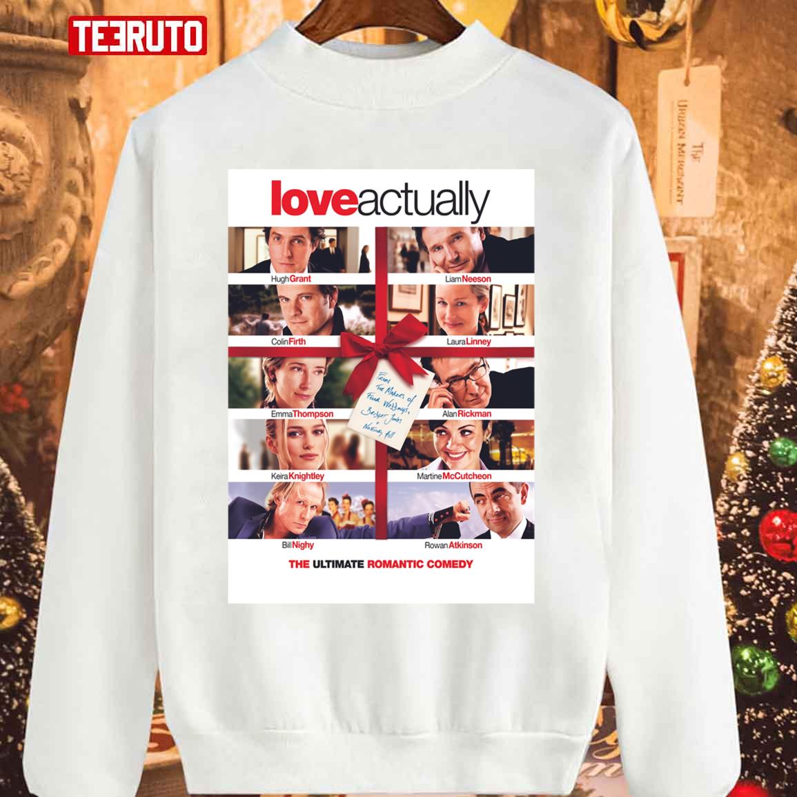 Love Actually Christmas Film Unisex Sweatshirt