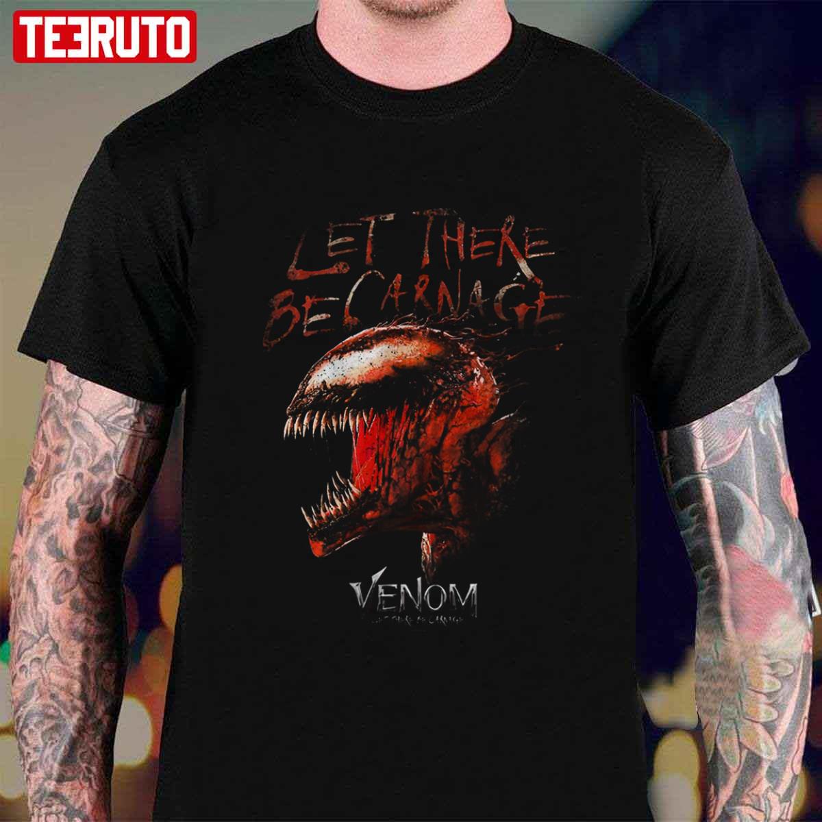 Marvel Venom Let There Be Carnage Red Roar Unisex T-Shirt