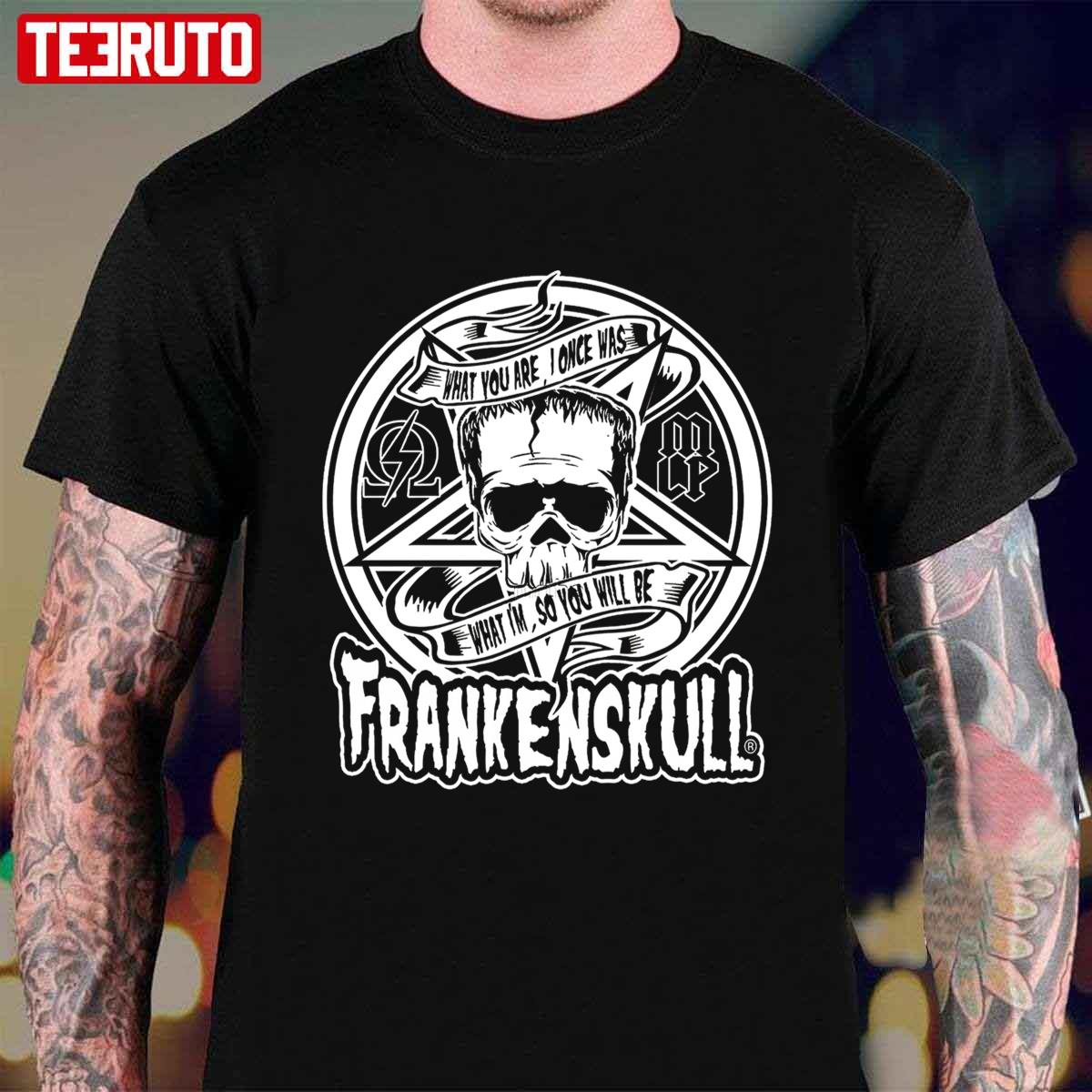 Memento Hellion Logo Frankenskull Unisex T-Shirt