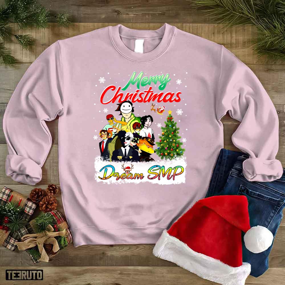 Merry Christmas Dream Smp Ranboo Unisex Sweatshirt