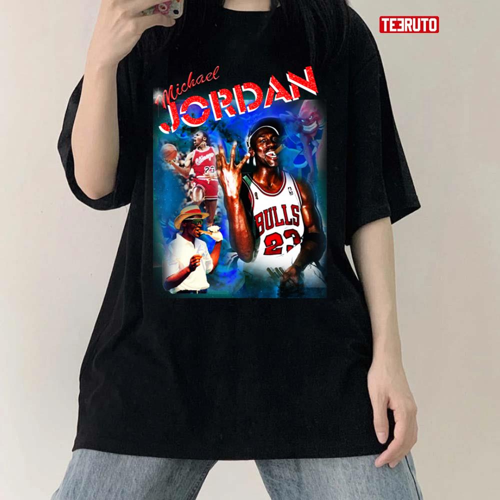 Michael Jordan Chicago Vintage Style Bootleg Rap Unisex T-Shirt