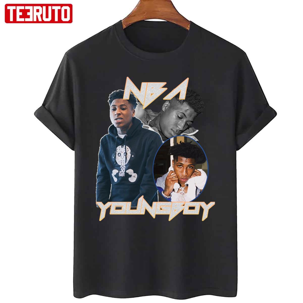 Nba Youngboy Vinatge Bootleg Rapper Unisex T-Shirt