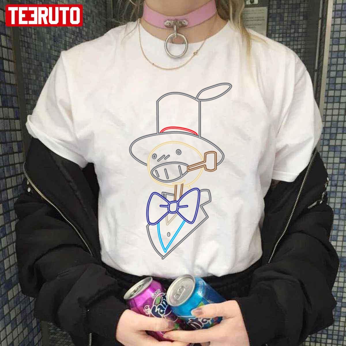 Neon Turnip Head Howl’s Moving Castle Ghibli Anime Art Unisex T-Shirt