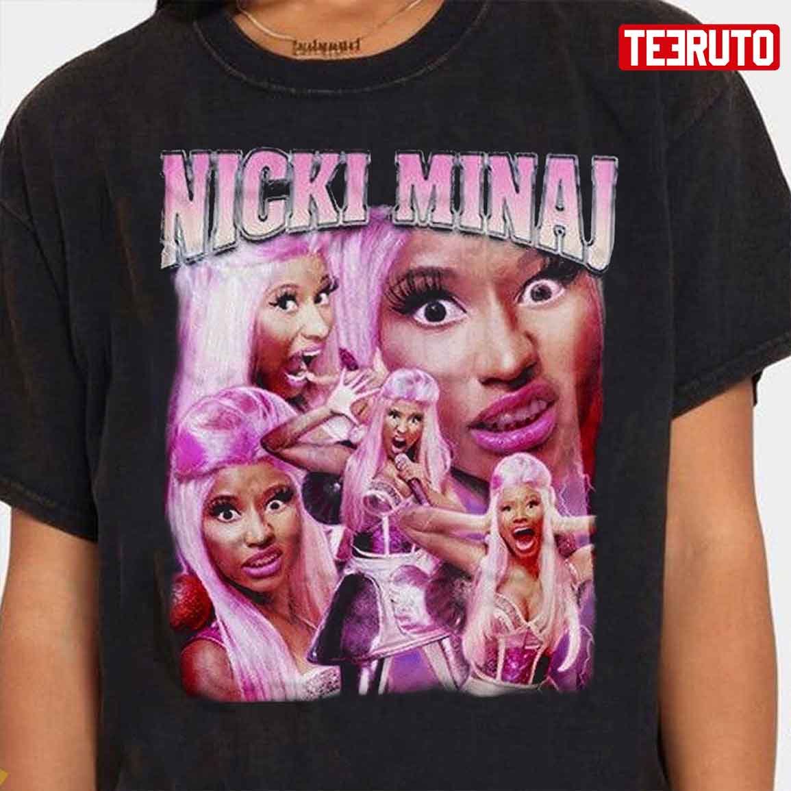 Nicki Minaj Queen Of Rap Funny Vintage T-Shirt