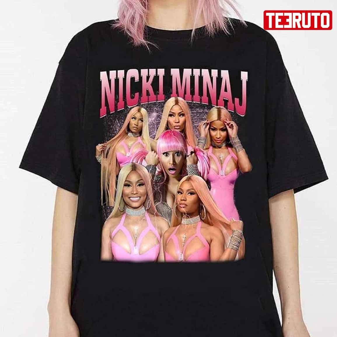Nicki Minaj Vintage 90s Bootleg Rap T-Shirt