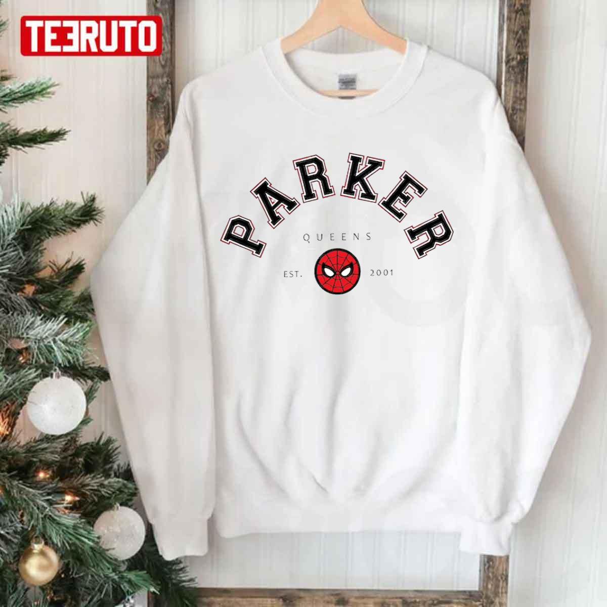 Parker Queen Est 2001 Marvel Spider-man College Style Unisex Sweatshirt