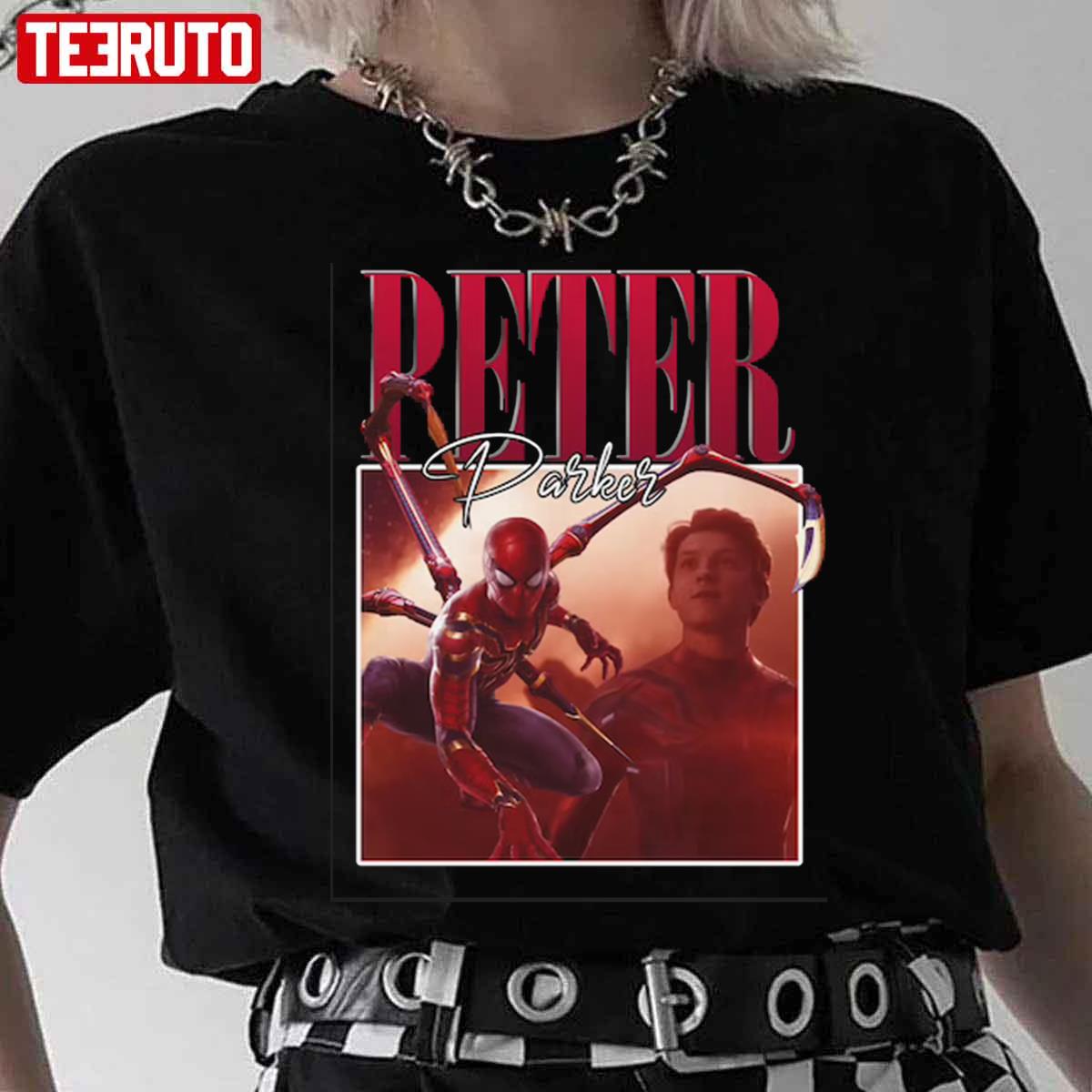 Peter Parker Marvel Vintage Spiderman Unisex T-Shirt