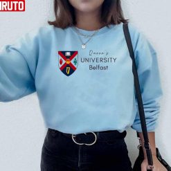 Queens University Belfast Logo Unisex Sweatshirt