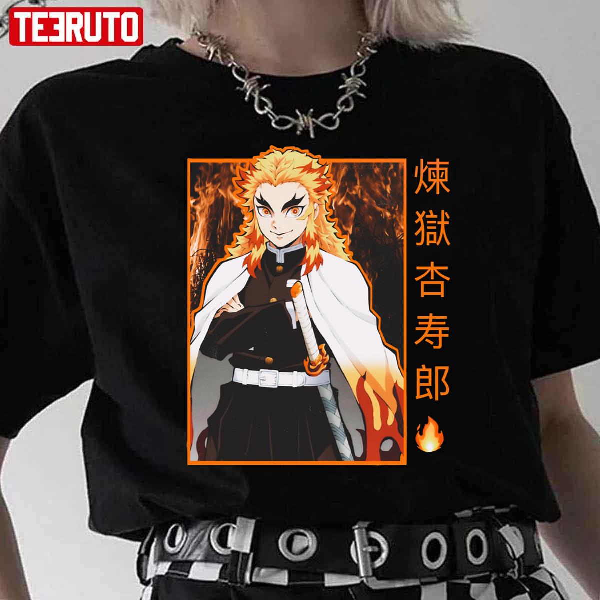 Rengoku Kyojuro Flame Hashira Unisex T-Shirt