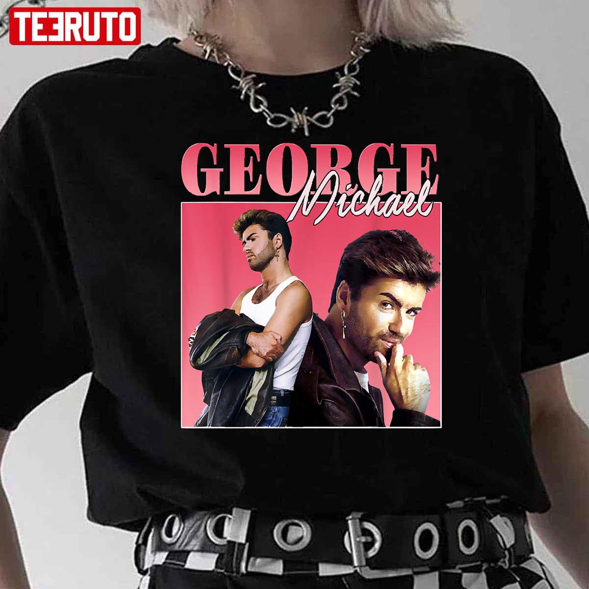 Retro George Michaels Love Vintage Legends Live Forever Unisex T-Shirt