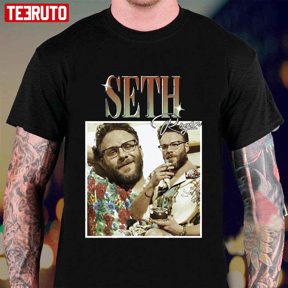 Retro Vintage Seth Rogen Funny Unisex T-Shirt