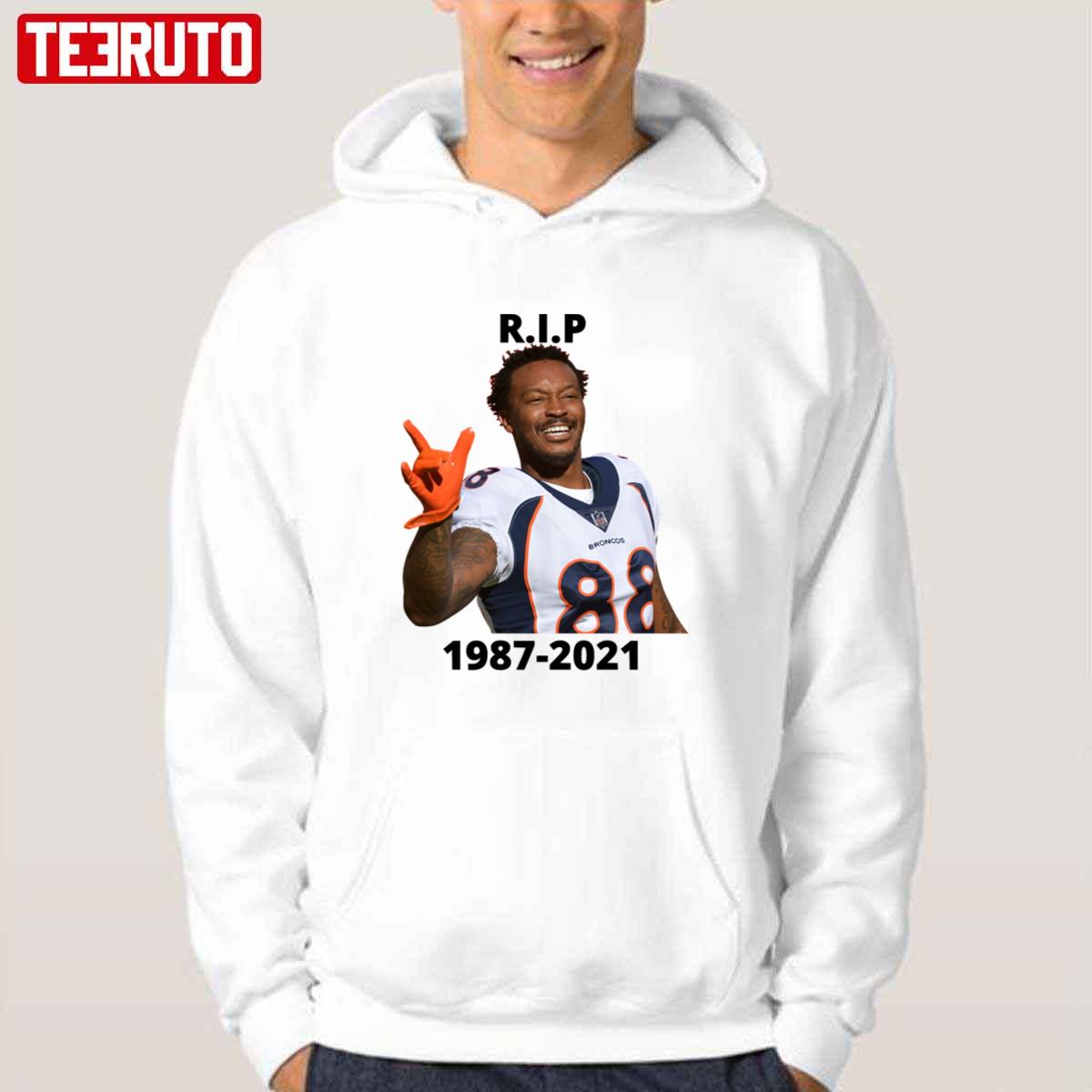 RIP Demaryius Thomas 1987 2021 Shirt, hoodie, longsleeve tee, sweater