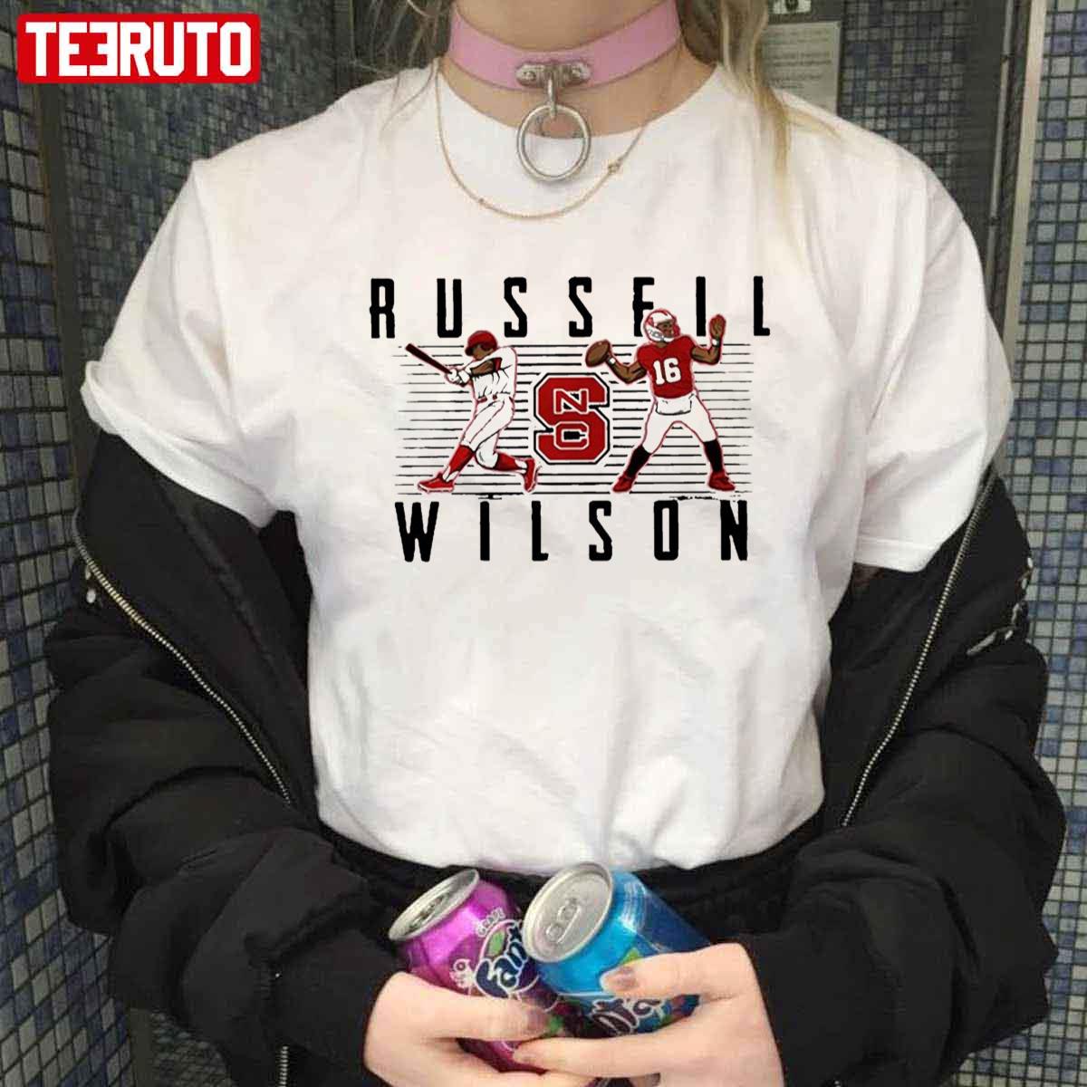Russell Wilson Nc State Baseball Unisex Sweatshirt T-Shirt