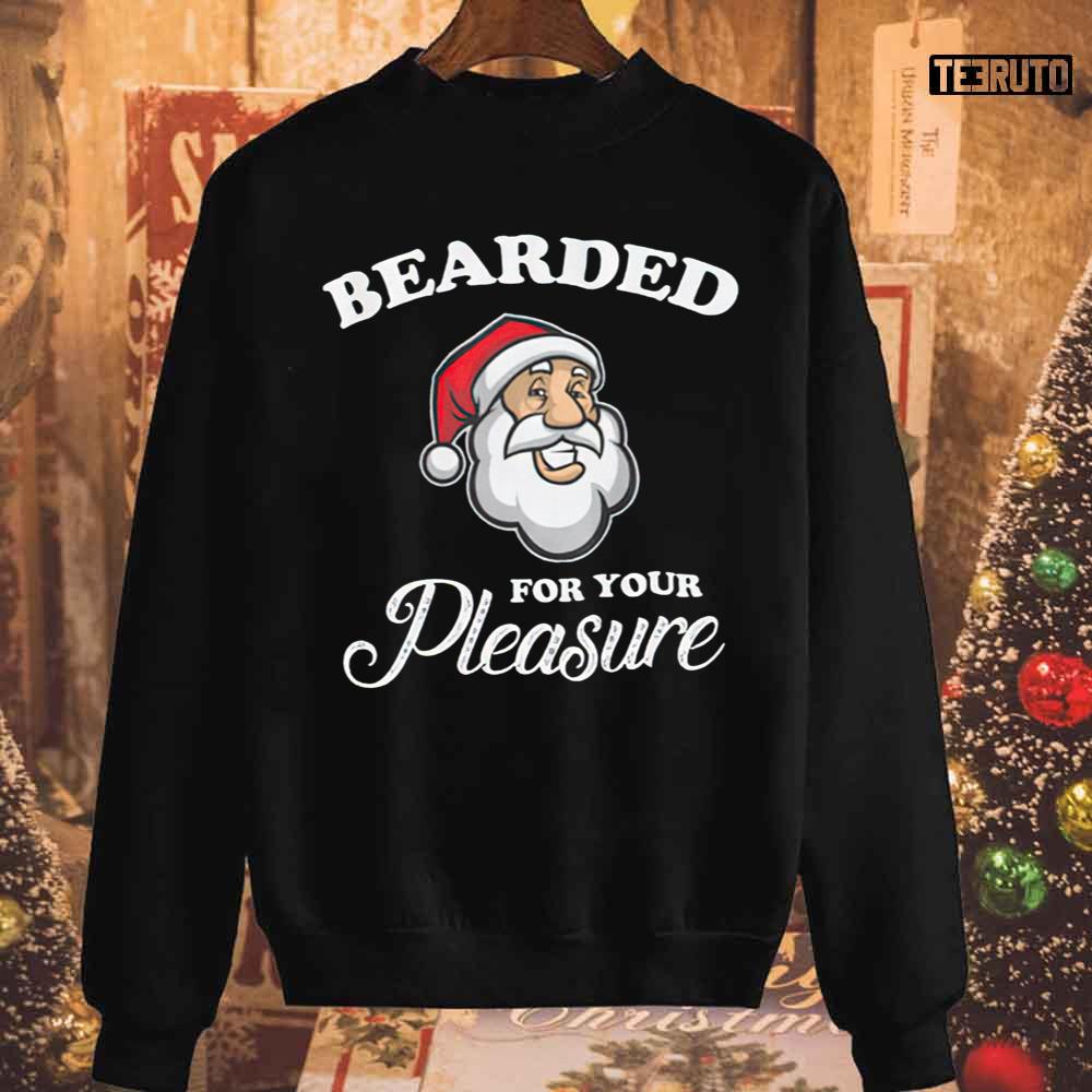 Santa Bearded For Your Pleasure Christmas Unisex Sweatshirt