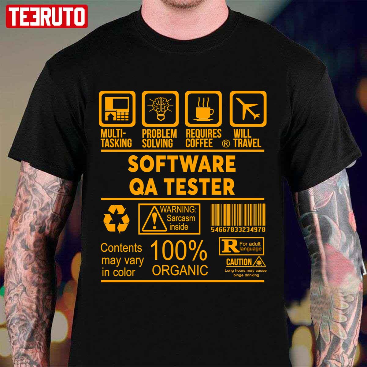 Software Qa Tester Unisex T-Shirt